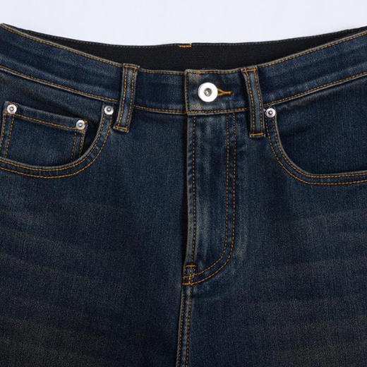 抓绒四面弹牛仔裤|衣橱必备显瘦神裤！ 厚实保暖，百搭不挑人 商品图2