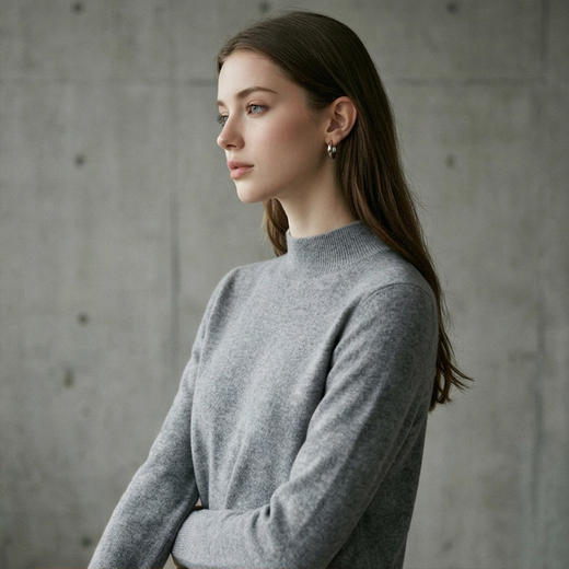 PALUOPO/PL半高领女衫ET20001R-B/约重200g帕罗 商品图5