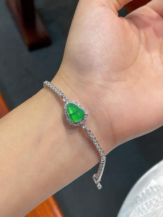 葫芦翡翠手链戒指两用 商品图2