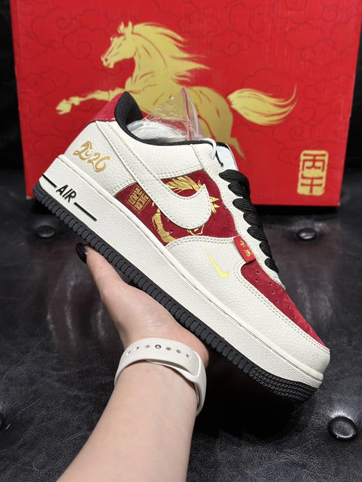 春季特惠💰430 马年限定 # NK Dunk LOW Year Of The Horse 空军一号 防滑耐磨 低帮 板鞋 男女同款 马到功成 迎新 限定款 商品图3