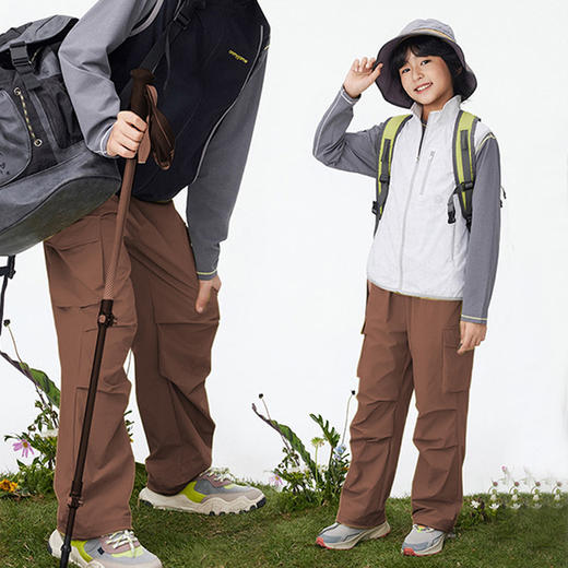 春夏季上新贝叮熊潮童休闲伞兵裤 商品图3