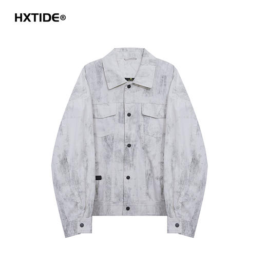 【新品上新】HX 春秋季翻领茄克衫外套显瘦S105511076101 商品图5
