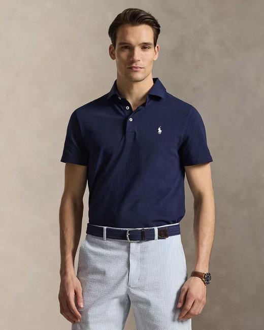 马球高端运动线RLX排汗吸‮快湿‬干高弹力翻领短袖POLO衫 PT-1200 商品图1