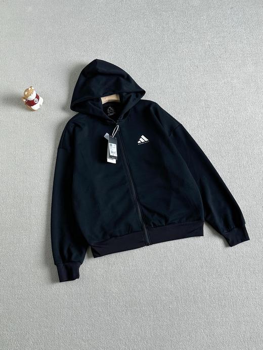 男女情侣款运动休闲连帽开衫针织卫衣外套 商品图4