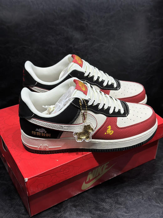 春季特惠💰430 马年限定 # NK Dunk LOW Year Of The Horse 空军一号 防滑耐磨 低帮 板鞋 男女同款 马到功成 迎新 限定款 商品图2