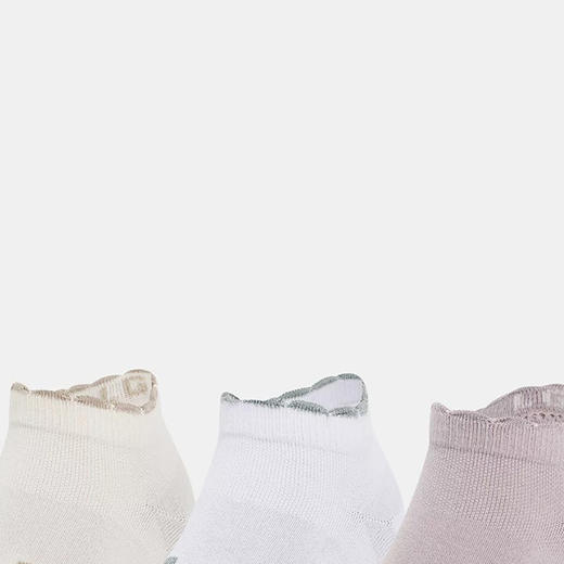 【五一尖货限时专享】
安德玛UA春夏男女新款休闲袜运动透气低筒袜-3双装1382958-009 商品图3