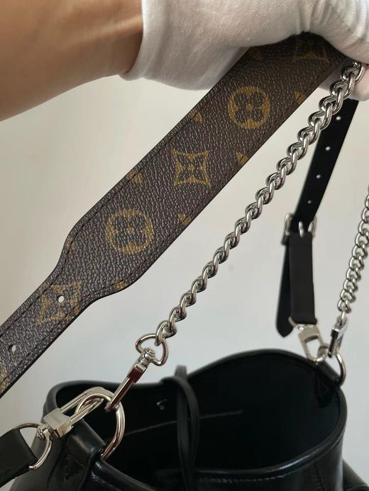 F030635黑色机车包大容量腋下单肩carryall黑武士包 商品图5