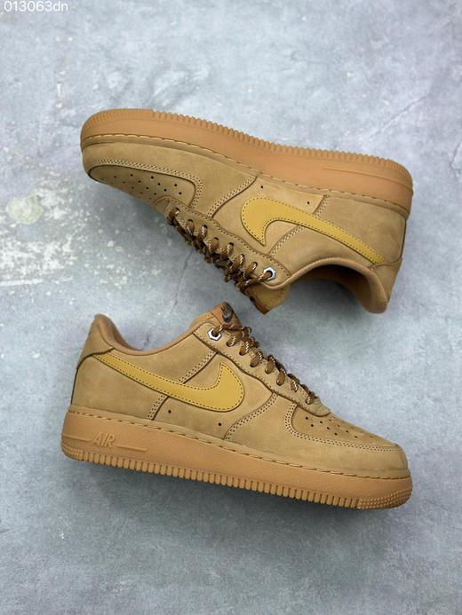 春季特惠💰430 NK Air Force 1 Low ‘07 小麦空军头层麂皮 商品图4