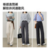 【超值！春款-云柔直筒裤】逸阳窄版高腰垂感莱赛尔醋酸直筒裤子5781 商品缩略图6
