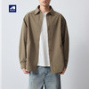 墨麦客男装高智通勤衬衫夹克男2026春季新款条纹拼接外套男81564. 商品缩略图0