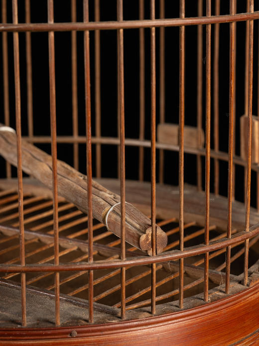 清	竹制圆形鸟笼 商品图4