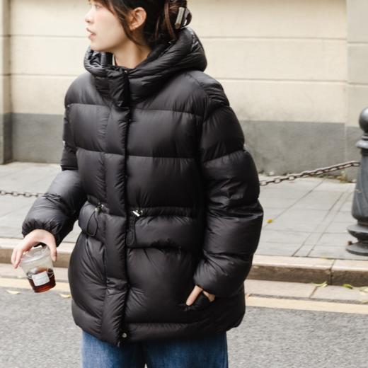 抽绳连帽羽绒服|95%霍尔多巴吉白鹅绒，舒适保暖，持久蓬松 商品图1