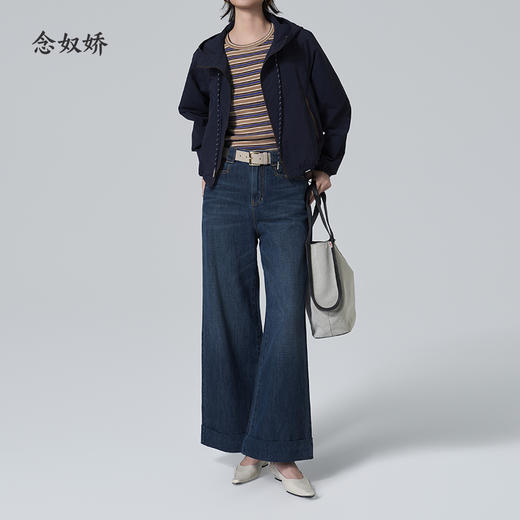 【商场同款】CNT6361 “翻边牛仔裤 ” 纯棉 久穿有型 时刻整洁 商品图8