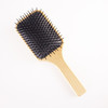 日式无印榉木黑齿梳子良品气囊按摩梳原木梳子简约木质梳木梳黑齿 商品缩略图3