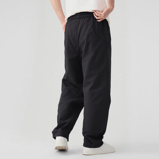 墨麦客男装立体裁片工装裤男2026春新款松紧抽绳男士休闲裤91540. 商品图4
