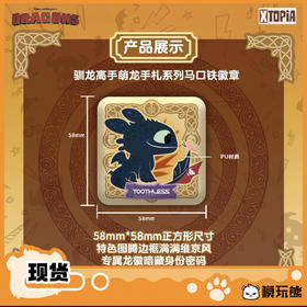 驯龙高手 萌扎系列马口铁徽章（1/6)