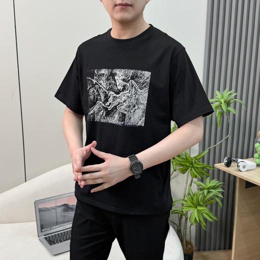 点此购买 始祖鸟KRAGG春夏季男士棉质短袖T恤 qk 341437 商品图4