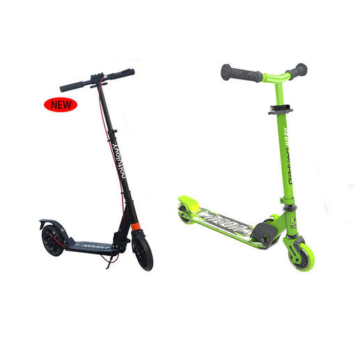 【代发】菲乐骑5岁+两轮滑板车可折叠儿童成人滑板车 商品图11