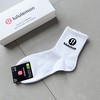 F030695春季新款运动休闲干爽透气吸湿袜子中筒五双盒装 商品缩略图12