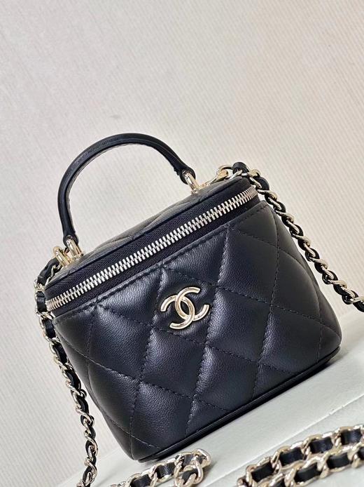 香奈儿  迷你化妆方盒子包 底部双C logo（LZ） 商品图1