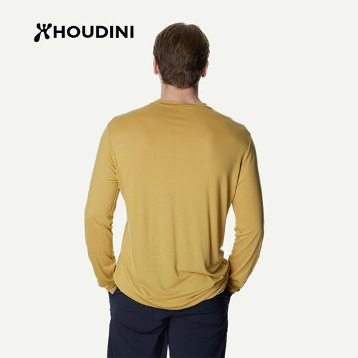 HOUDINI胡丁尼Tree LS树男户外26春夏新天丝徒步长袖T恤 840065 商品图2