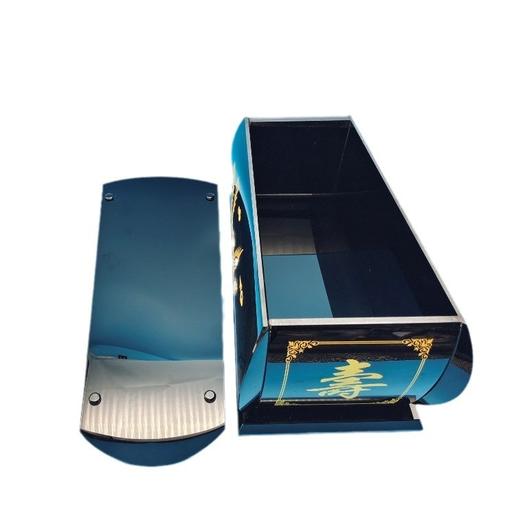 水晶骨灰盒棺材水晶骨灰坛罐殡仪用品小祭品高档骨灰盒 商品图2