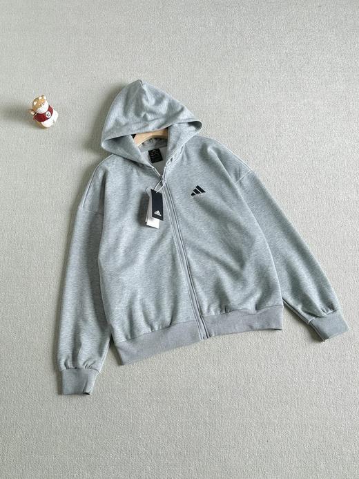 男女情侣款运动休闲连帽开衫针织卫衣外套 商品图5