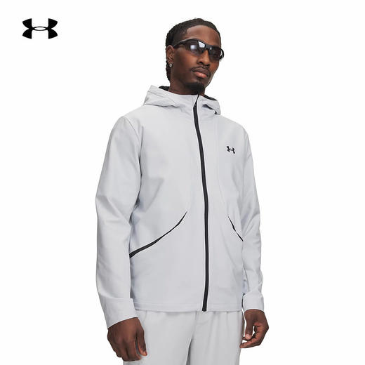 安德玛（UNDERARMOUR）（新款）2026S/S男梭织夹克 6014621-014 商品图0