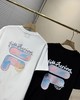 F0306122情侣短袖2026夏新款休闲日常通勤百搭纯棉涂鸦T恤 商品缩略图4