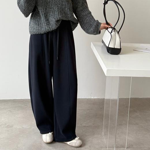 K.HIP 简韩杨桃裤 裤型分割裁剪 打造腿部立体廓形 垂坠挺括 一裤两穿 直筒束腿两种穿搭 SOFT POWER风 2603 商品图9