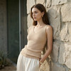 【咕咕同款】KINGDEER/KD25春夏新款气质时尚休闲圆领羊绒吊带背心 约85g L805693经典基本款/气质款/100%山羊绒鹿王 商品缩略图2