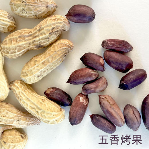 野风酥正宗山东特产土特产新货紫皮带壳熟五香烤果原味生果 商品图3