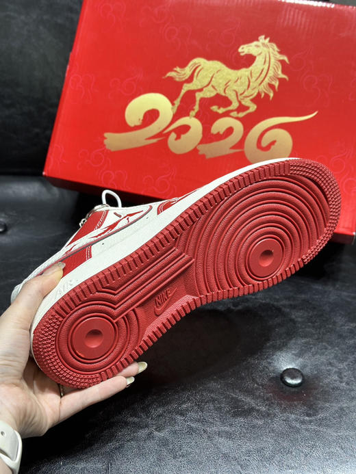 春季特惠💰430 马年限定 # NK Dunk LOW Year Of The Horse 空军一号 防滑耐磨 低帮 板鞋 男女同款 马到功成 迎新 限定款 商品图8