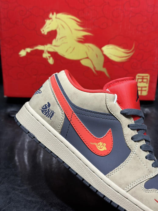 春季特惠💰430 Air Jordan 1 low 马年限定 乔一低帮板鞋 公司品质出货 商品图6