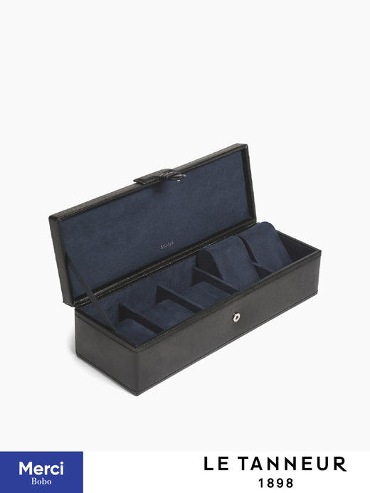 Le Tanneur 法国 5格牛皮袖扣手表盒 商品图6