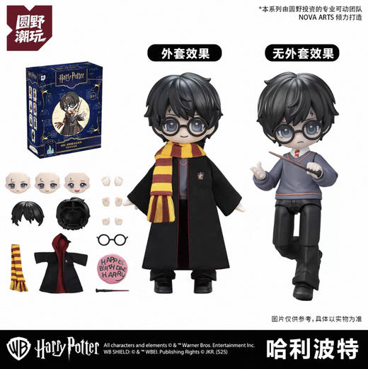 BJD可动人偶-哈利·波特魔法石系列可动手办盲盒 商品图0