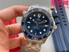 欧米茄JVS海马300米系列 原装开模 蓝海马 男士腕表 表径42mm 商品缩略图2