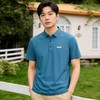 【歼20款冰感商务翻领短袖】歼20系列夏季男士polo衫冰感无痕商务翻领短袖上衣03h 商品缩略图0