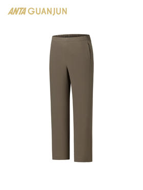 安踏冠军全天候系列女子梭织休闲长裤新款直筒裤运动裤162620501