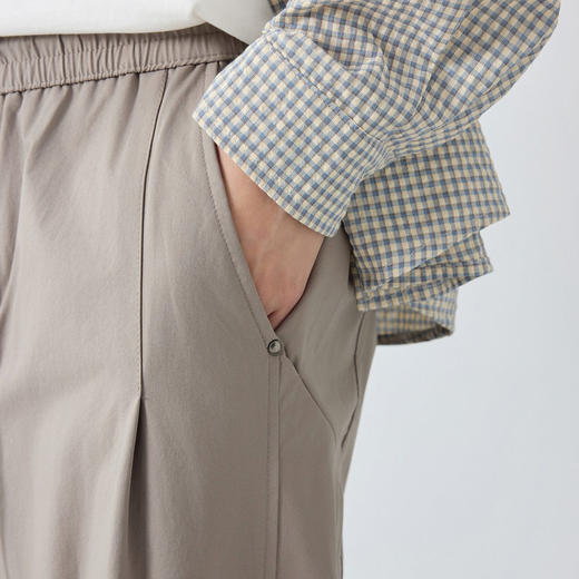 墨麦客男装美式休闲松紧腰休闲裤男2026春款宽松工装裤子男91556. 商品图1