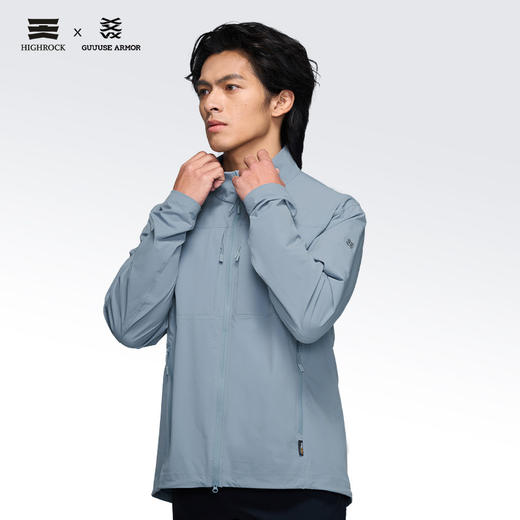 HIGHROCK/天石鹅铠甲26新款软壳衣防风户外立领夹克G656男款 商品图2