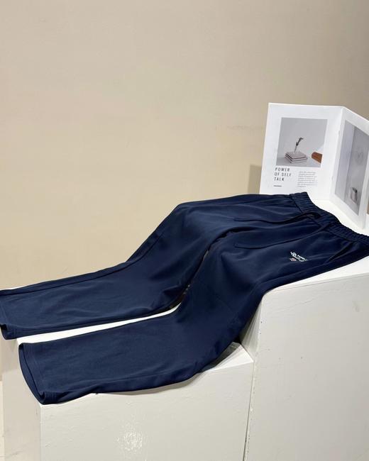 F0306120男士阔腿裤运动长裤万针刺绣工艺春款宽松直筒裤时尚舒适休闲裤 商品图9