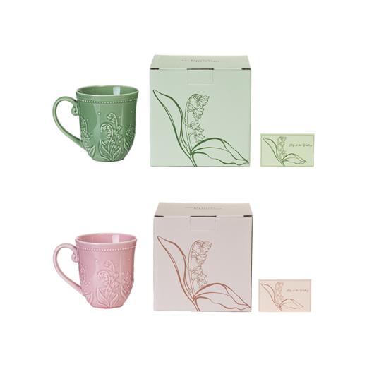 大英博物馆 博物志系列 铃兰花开浮雕马克杯 粉雾花园 绿野仙踪 商品图5