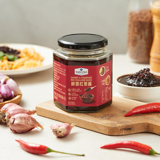 MM 山姆 Member's Mark 鲜香红葱酱 350g*3 商品图1
