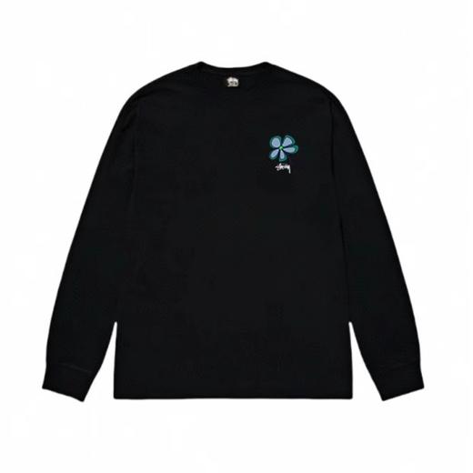 F030683春季新品休闲三叶草印花情侣圆领长袖T恤卫衣 商品图7