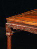 清早期	黄花梨嵌紫檀螭龙纹展腿方桌 商品缩略图2