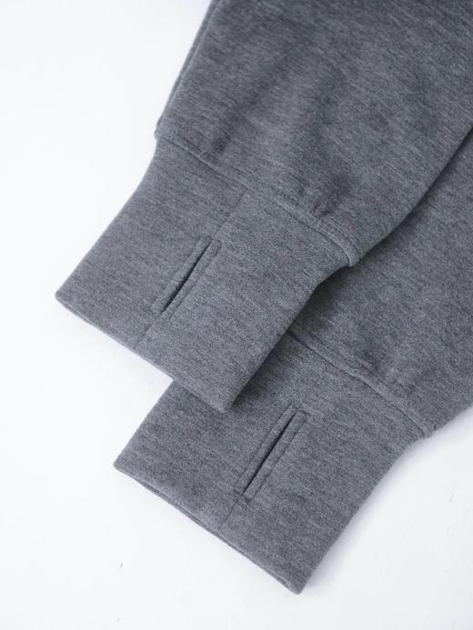 F030608春季新品蚕丝羊绒空气层休闲百搭连帽外套 商品图12