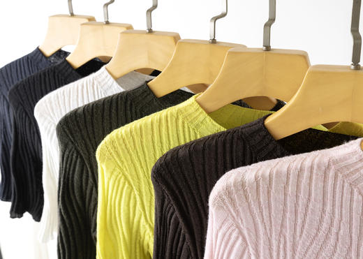 【高品质私服】【杨子60支精纺羊毛针织衫】透气不闷，贴身穿软糯如云朵，春夏单穿清爽YS89066【仅限签收48小时内退换】-CC 商品图3