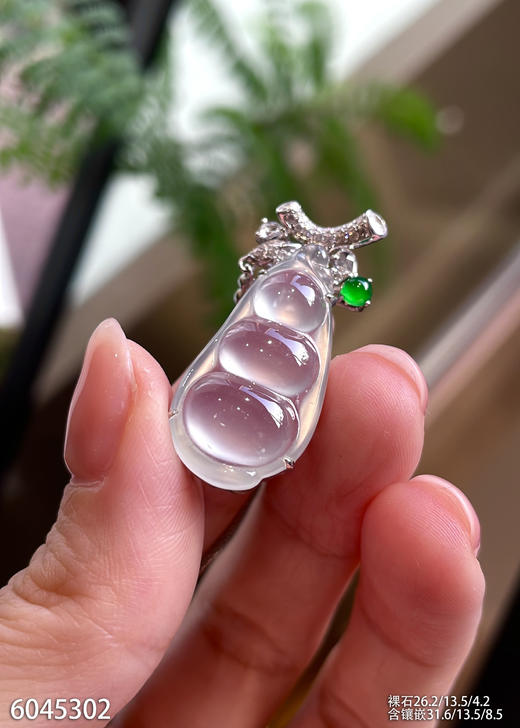 6045302，福豆吊坠。具体价格微信咨询 商品图1