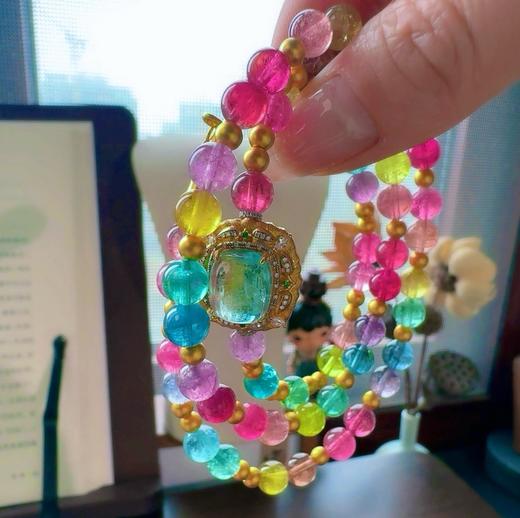 6.8mm碧玺手串 商品图6